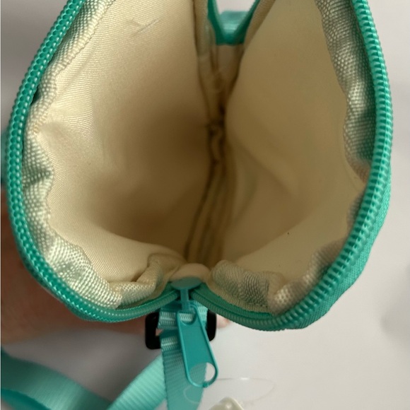 New Padded Pickle Baller Bag Green and White Checks Adjustable Strap Pickleball - Picture 5 of 13